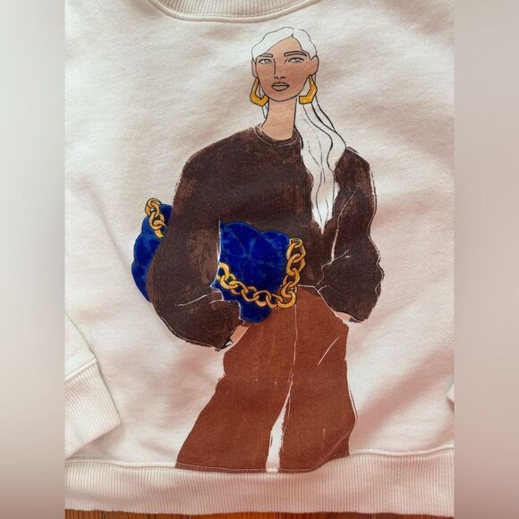 ZARA Fashion Sweatshirt - Picture 2 of 5